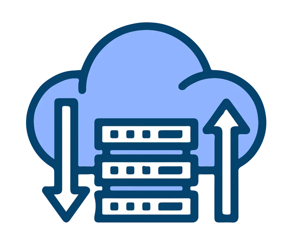 Hosting & Media Support Illustration